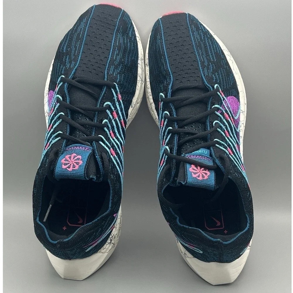 2022 Nike Pegasus Turbo Next Nature Black‎ Fuchsia Runner - Men's Size 11 USED